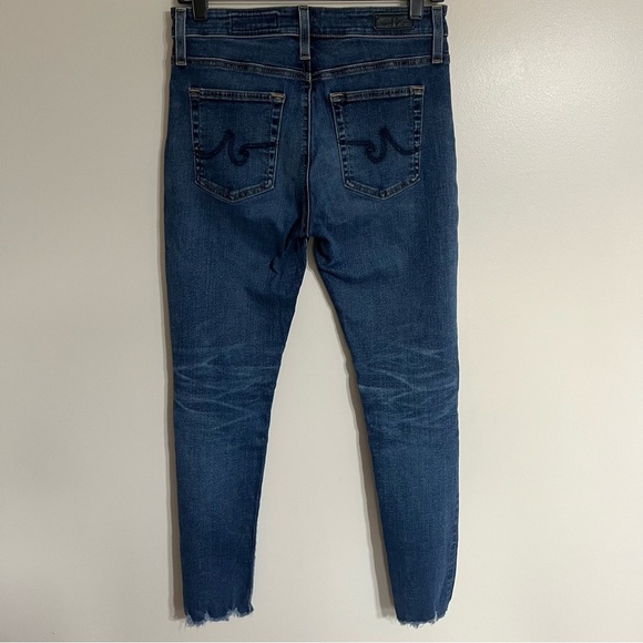 AG Adriano Goldschmied Jeans Womens 28 R The Farrah Skinny Ankle High Rise - Picture 15 of 16